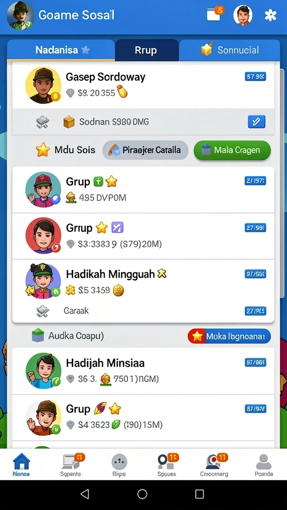 Tampilan utama aplikasi Download gan89 APK untuk Android yang intuitif dan efisien.